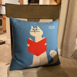 Cat Toss Pillow