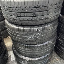 245-60-18 Used Tires 245/60/18 Llantas Usadas
