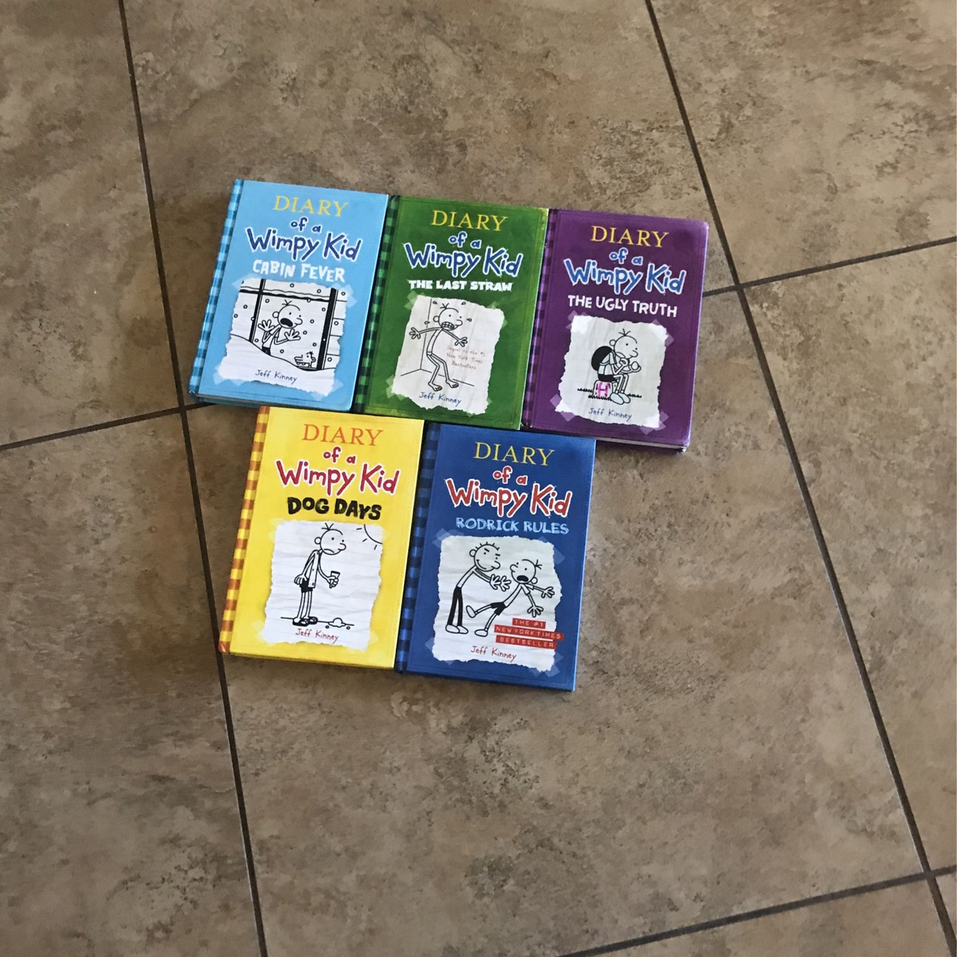 Diary If The Wimpy Kid Books.