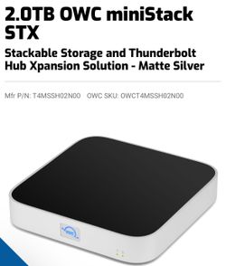 2 TB OWC miniStack STX -External SSD For Mac