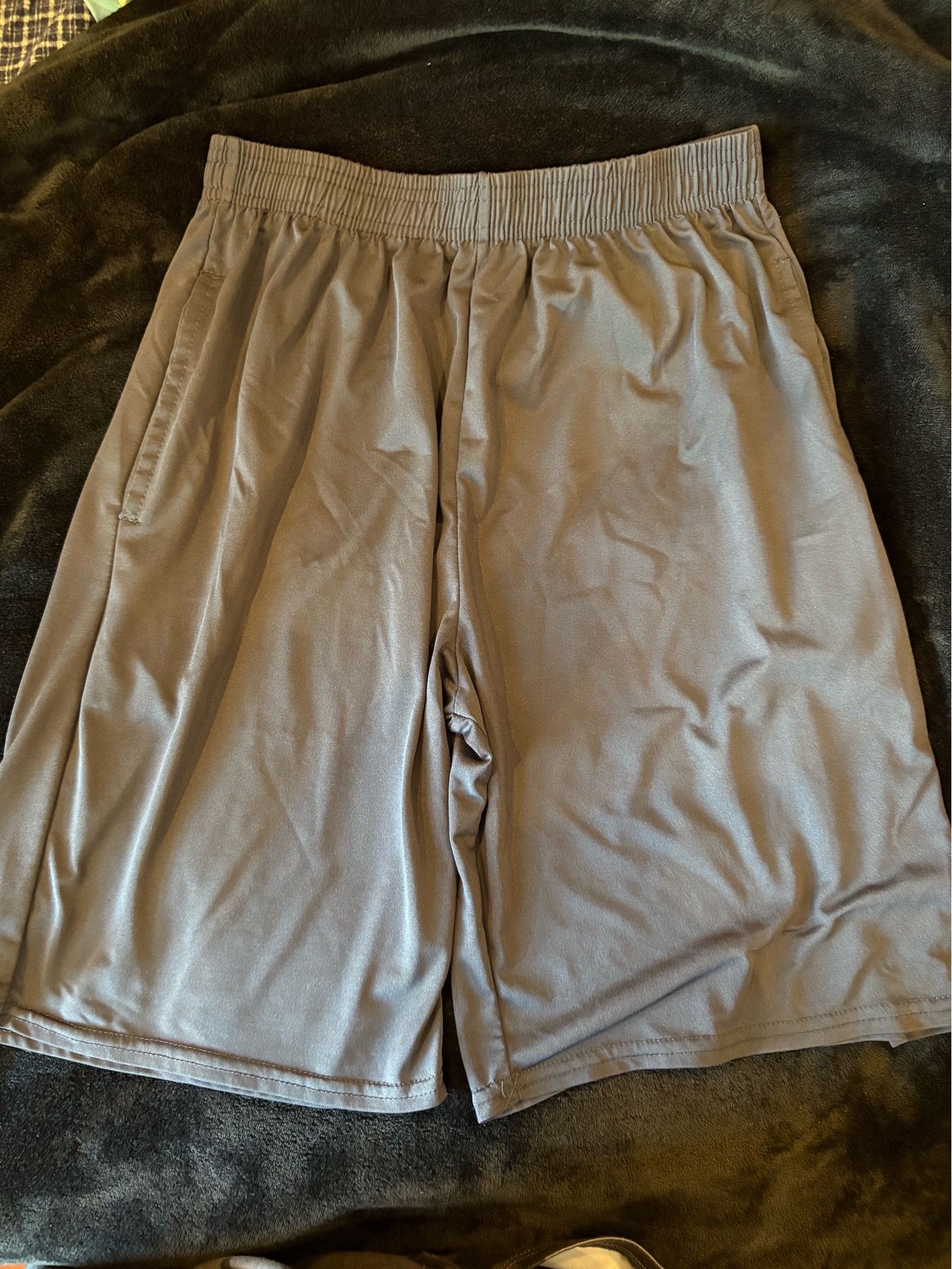 Boys gray shorts