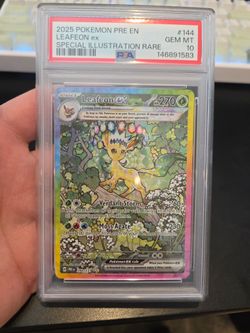 PSA 10 Leafeon ex Special Illustration Rare #144