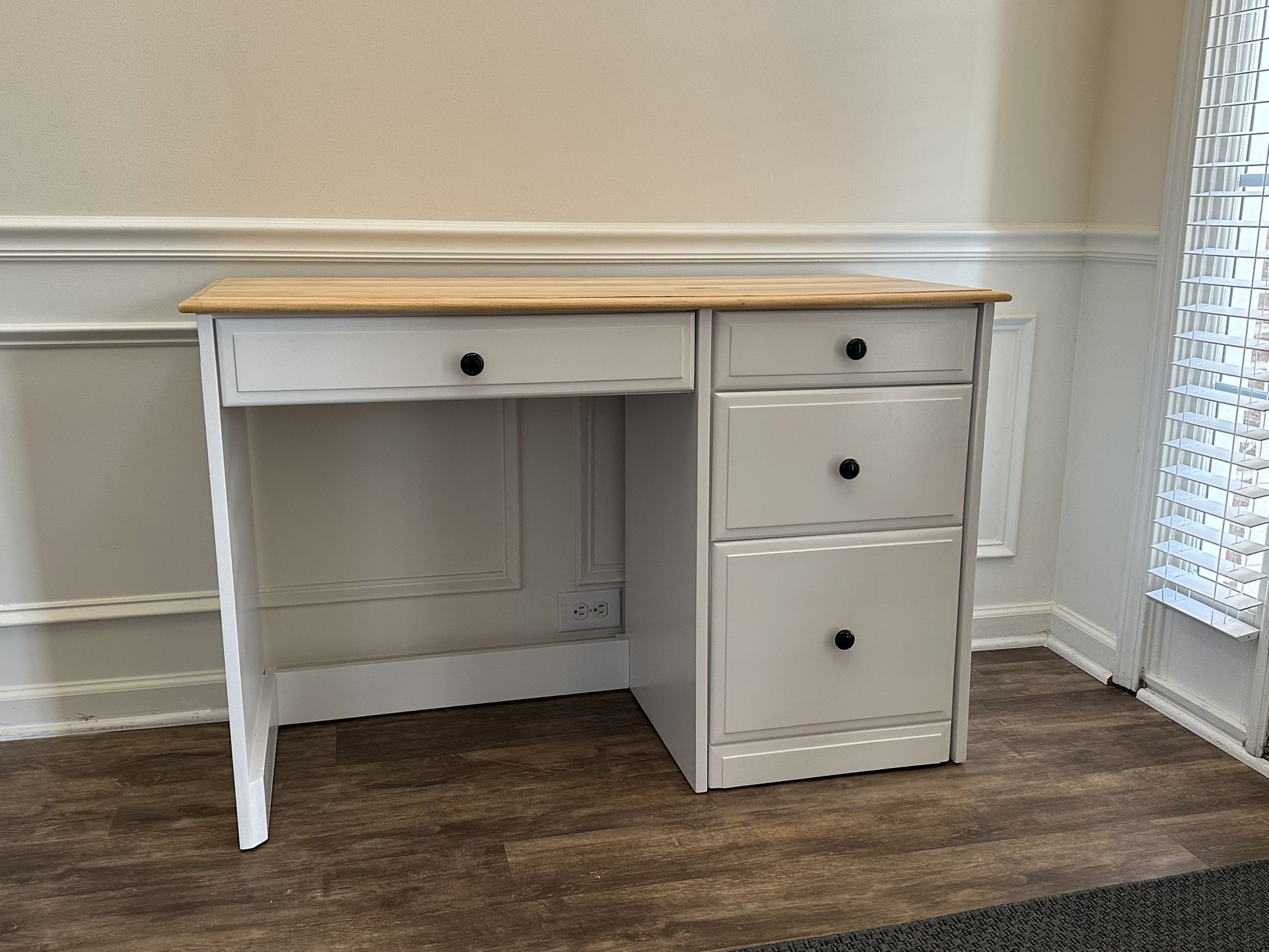 Restored 4 Draw Desk