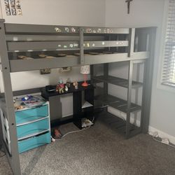 Twin High Loft Bed 
