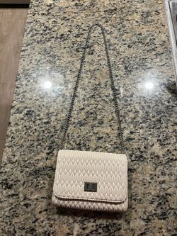 White purse