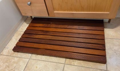 Teakwood Anti-slip Bath Mat