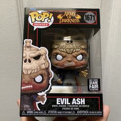 #1671 Funko Pop Movies Army Of Darkness Evil Ash (Hot Topic Scare Fair 24 Exclusive)
