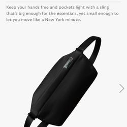 Bellroy Sling (Black) – Authentic, With Original Tag | Minimalist Everyday Bag 
