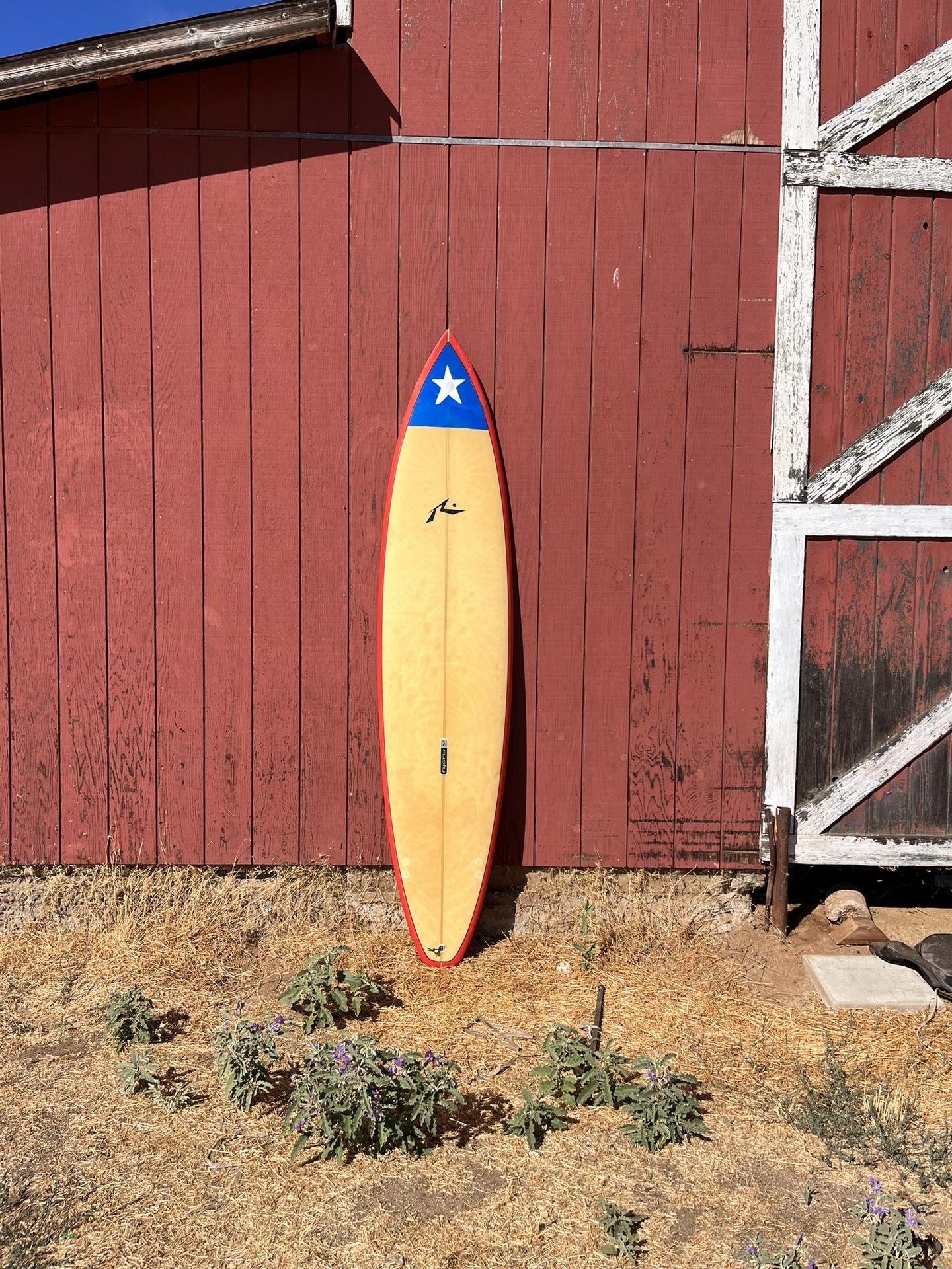 8’8” Rusty Surfboards Desert Island 2+1 Surfboard
