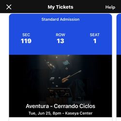 Aventura Concert 2024 
