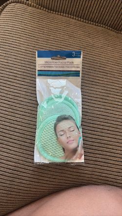 Microfiber facial pads