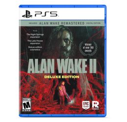 Alan Wake 2 Deluxe Edition - Sony PlayStation 5 PS5 FACTORY SEALED 