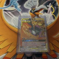Pokemon Cards Moltres & Zapdos & Articuno GX Tag Team 44/68 Hidden Fates LP