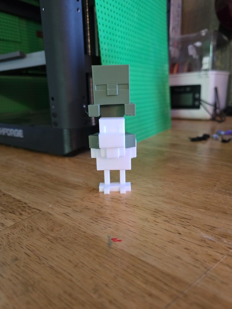 Minecraft Chicken Jockey 3d Print