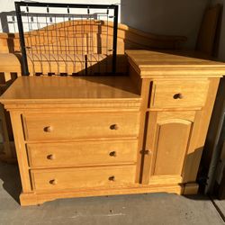 Crib and Dresser - Madison Collection Solid Wood