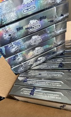 Topps Chrome Black Baseball Hobby Box MLB sealed