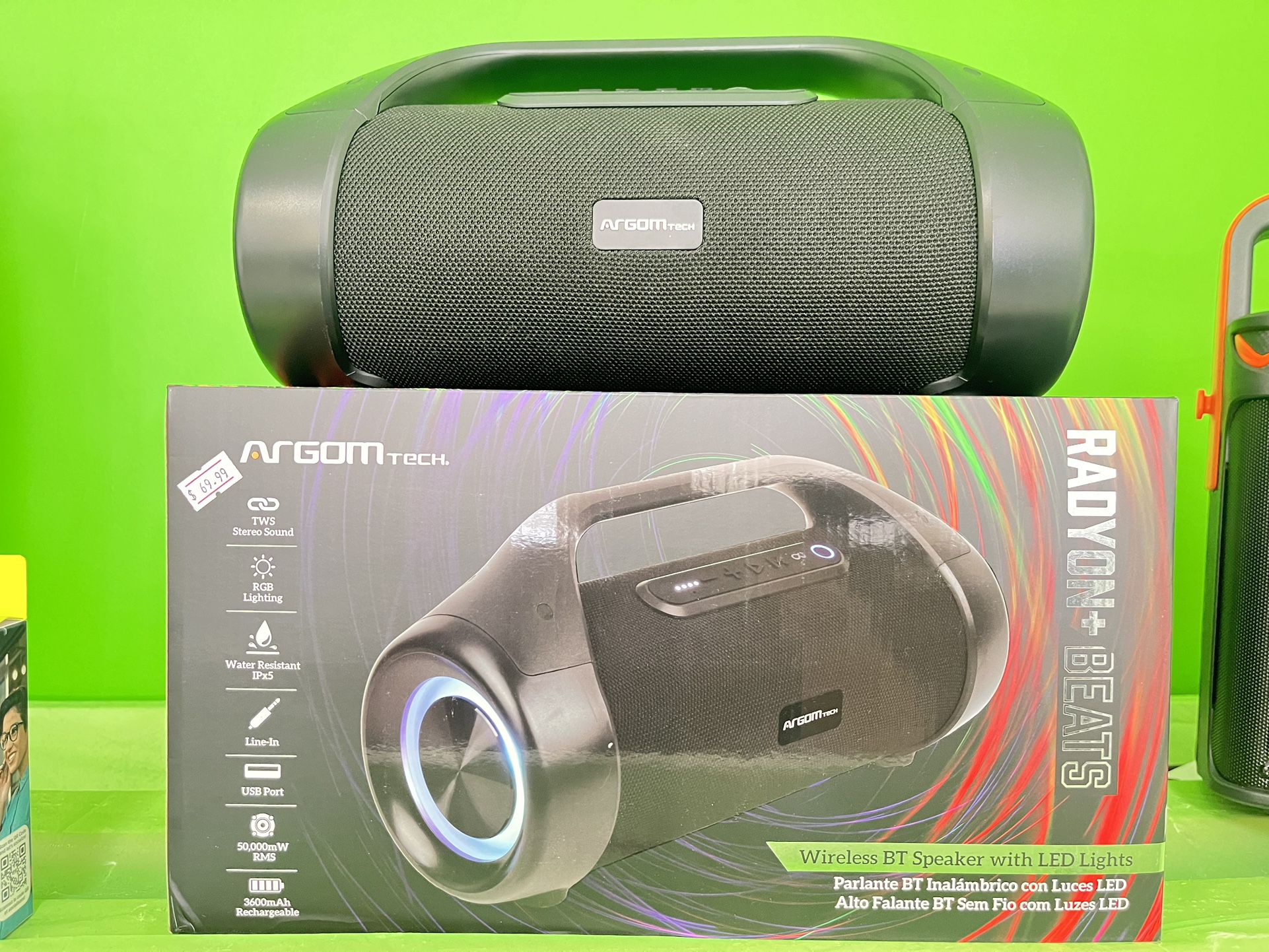 Argom Bluetooth Speaker‼️(7627) Culebra Rd‼️