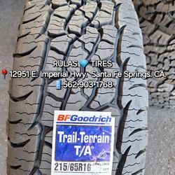 215/65/16 BFGOODRICH TRAIL-TERRAIN (Brand New Tires / Special Price)