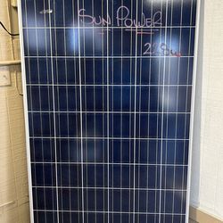 Used 228w solar panels