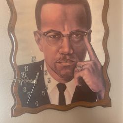 Malcolm X Clock