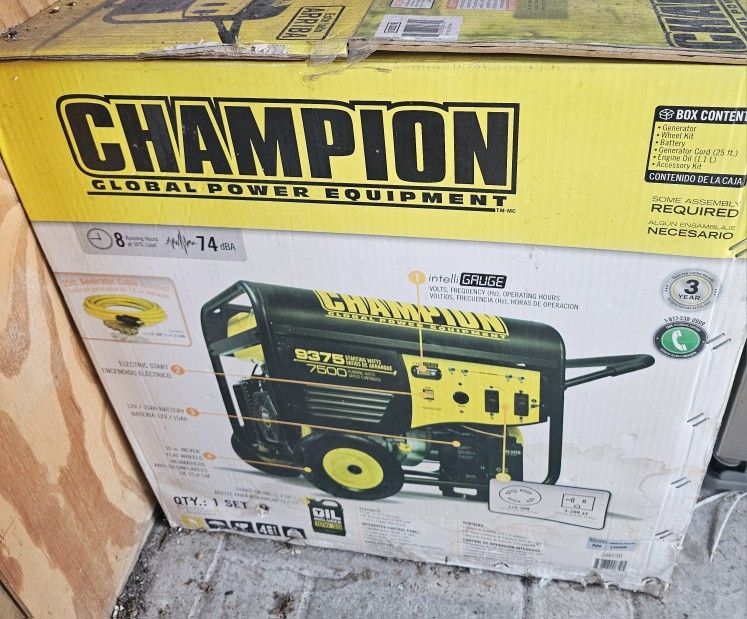 Champion Power Equipment 9375/7500 Watt