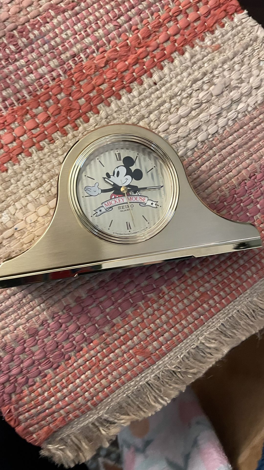 Seiko Mickey Alarm Clock