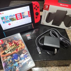Nintendo Switch With 2 Games !