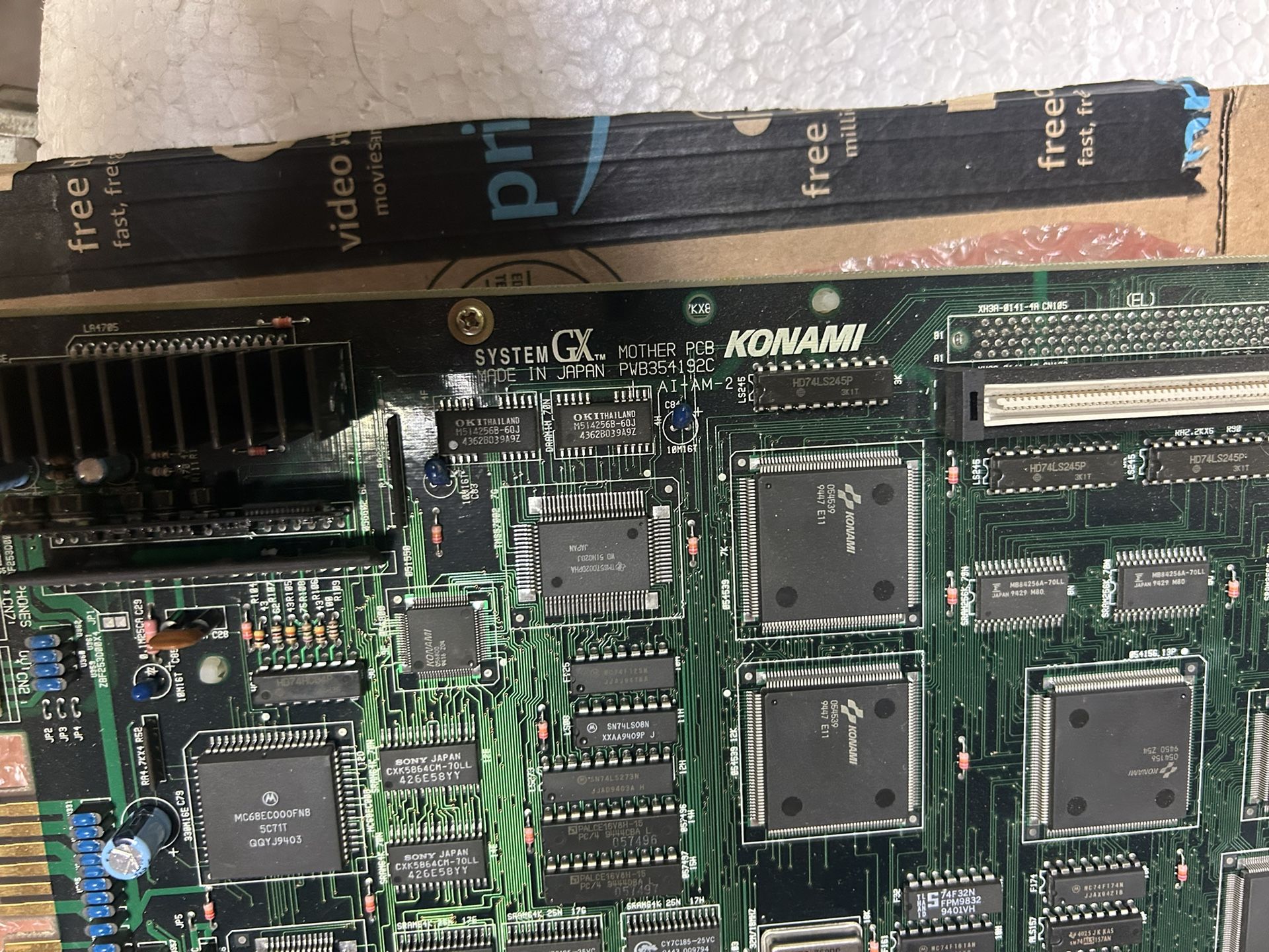 Konami GX System Soccer Superstars 4 Player Kit Arcade Video Game