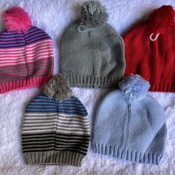 Babies Beanies Size 6-12 M