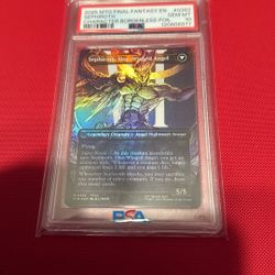 Foil Sephiroth,fabled Soldier Mtg Psa 10