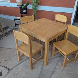 Kid Sized Table And Chairs