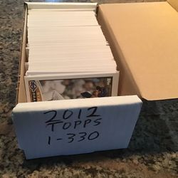 2012 Topps Baseball Set