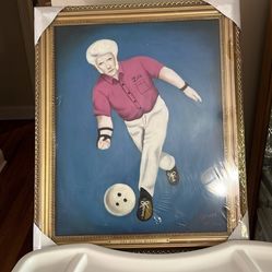 Painting “Albino Bowler”