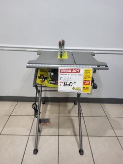 Ryobi 10-Inch Table Saw with Stand