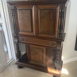 Antique Wood Cabinet