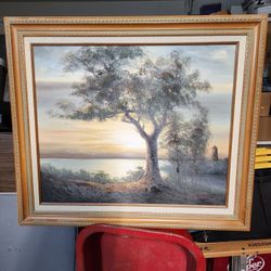 Painting Of Trees Artist Is Thompson