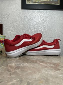 Vans UltraRange Red Sneakers - Size 9