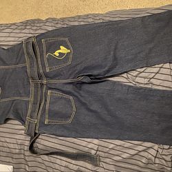 Baby Phat Denim Jumpsuit Y2K Vintage – Like New w/ Belt