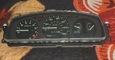 Honda Instrument Cluster Gauge Cluster 92-95 civic ex