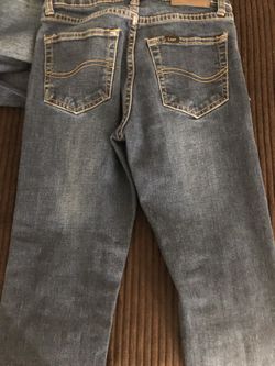 Boys Levi jeans lee jeans