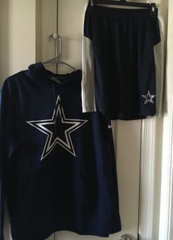 Cowboy sweatshirt and shorts