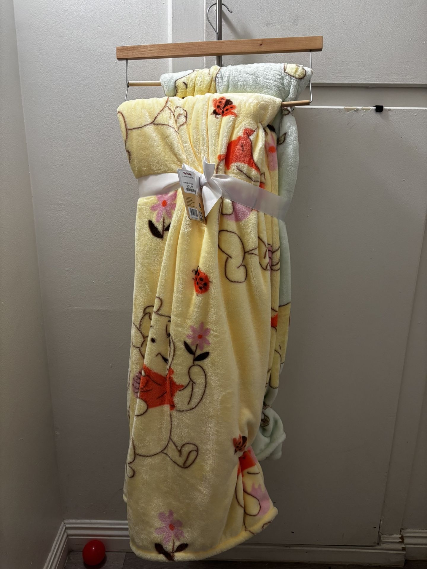Winnie The Pooh 2 Pack Blankets