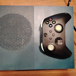 (Xbox one s DEEP BLUE SPECIAL EDITION).