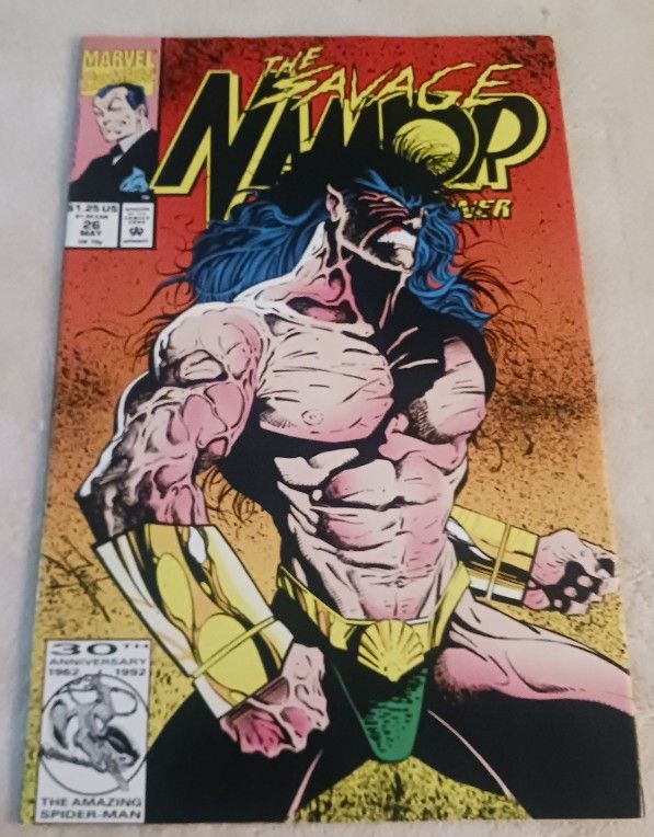The Savage Namor #26 (1992) First cover art by Jae Lee