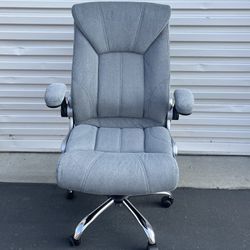Ergonomic Chair with Flip up Arms Lumbar Support and Wheels