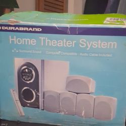 Home theater system open box