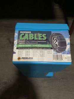 Car Chains Peerless Pn# 0175355 New