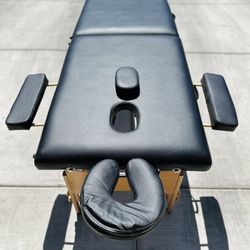 Foldable Massage Table With Attachments