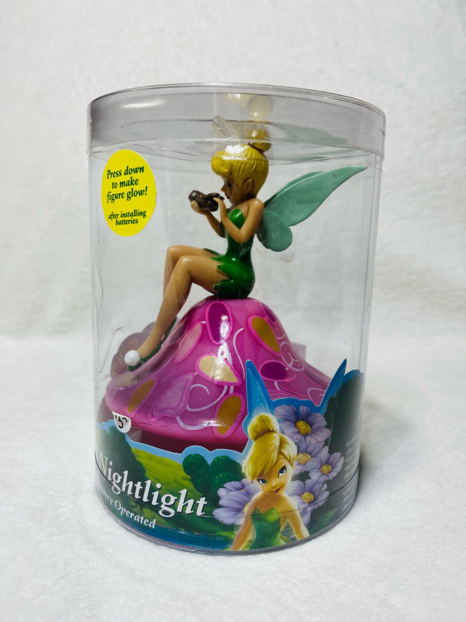 2000s Disney Fairies Tinkerbell Figural Nightlight