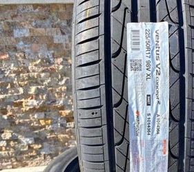 225/50R17 Hankook Ventus 4 New Tires $460 Installed & Balanced